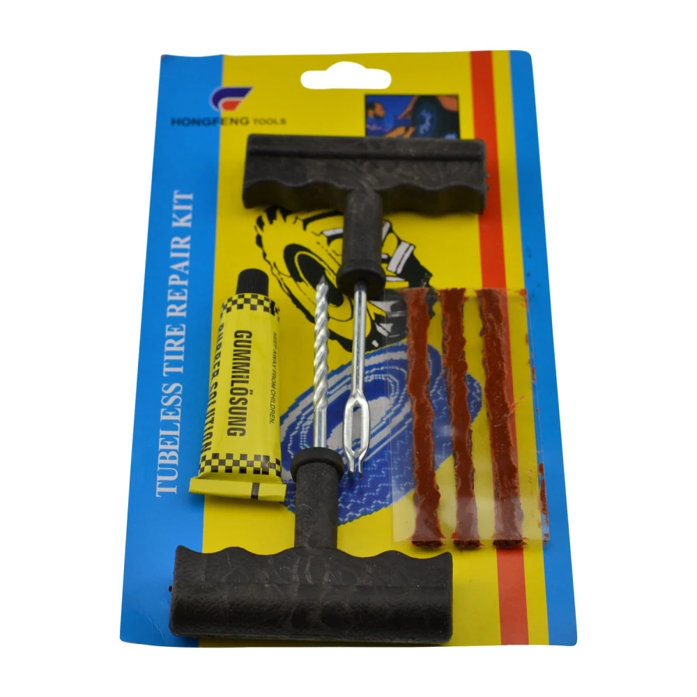 Kit réparation pneus voiture moto - réparateur crevaison rapide