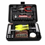 Kit Réparation Crevaisons Pneus 87 Pièces Professionnel Voiture SUV Camionnette