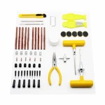 Kit Réparation Crevaisons Pneus 87 Pièces Professionnel Voiture SUV Camionnette