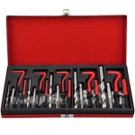 Kit réparation filetages helicoil 131 pièces pour automobile et usage pro