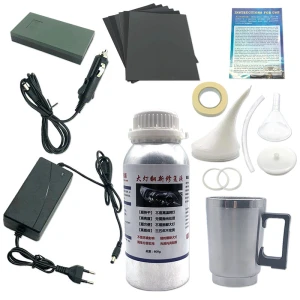 Kit de rénovation phares voiture polymère liquide 800ml - TSX TOOL