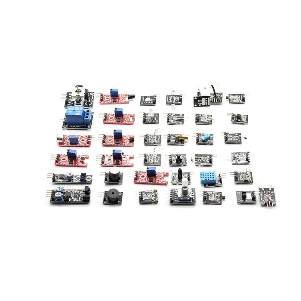 Kit de capteurs 37 pièces Arduino pour projets électroniques et DIY