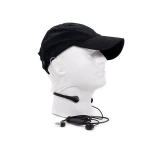 Accesorio de comunicación para walkie talkie Baofeng con laringófono y velcro