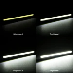 Lampe torche atelier LED rechargeable avec 4 modes et base magnétique pour atelier et automobiles