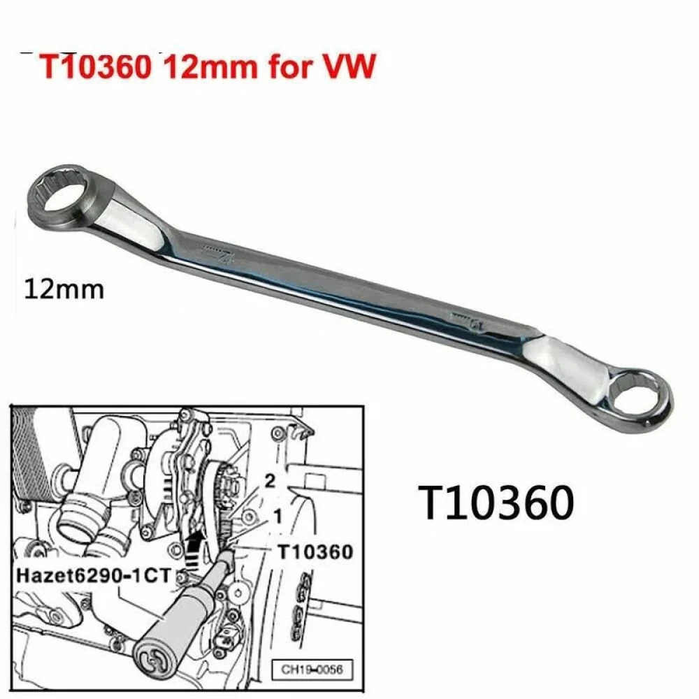 Herramienta especial T10360 para polea de bomba de agua en motor EA888 Volkswagen Audi