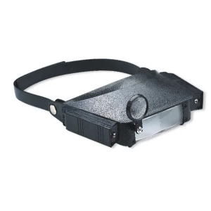 Loupe frontale avec lumière et grossissements réglables
