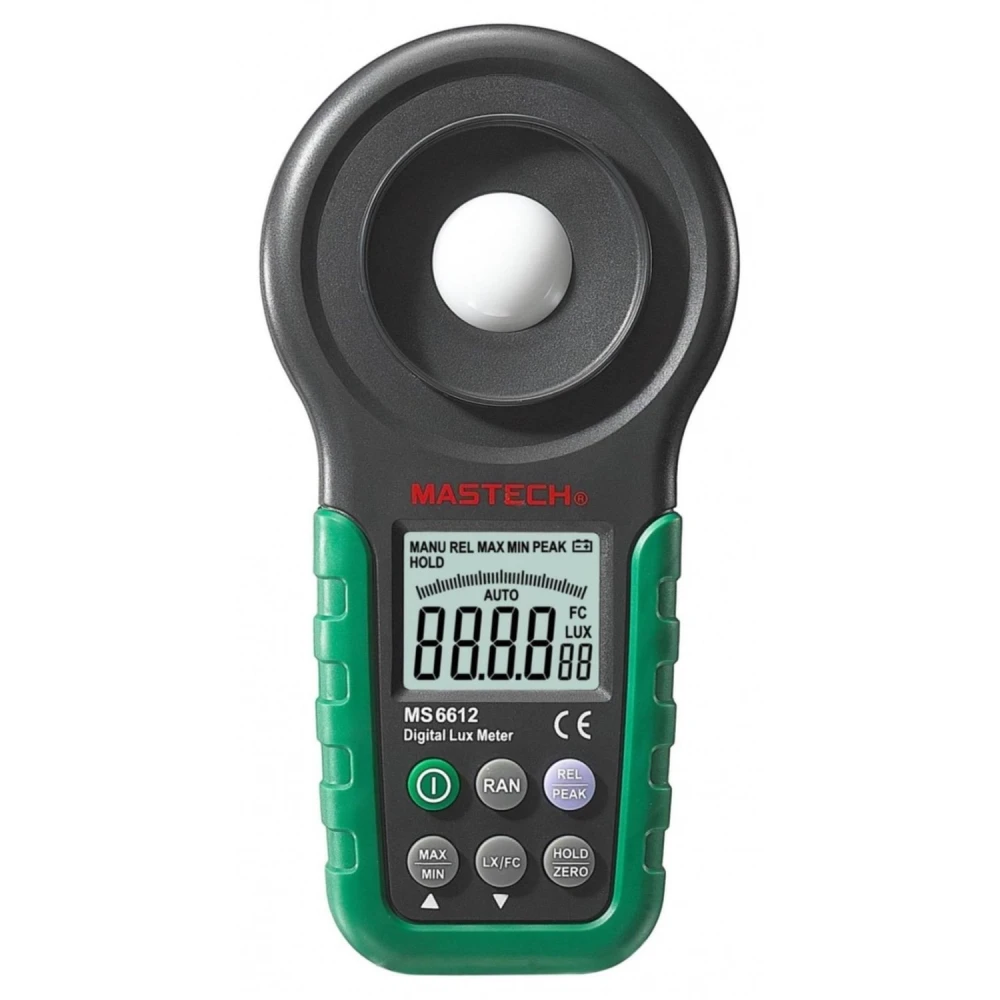 Luxmètre professionnel Mastech MS6612 pour une mesure précise de la lumière