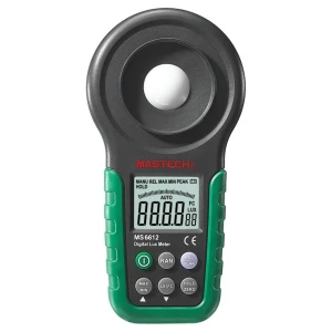 Luxmètre professionnel Mastech MS6612 pour une mesure précise de la lumière