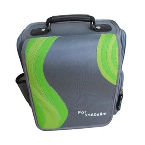 Aoyue Sac de transport pour Xbox 360 Slim avec rembourrage et compartiments