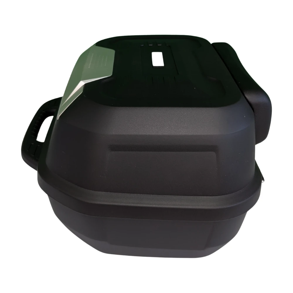 Top case moto 47L - Coffre universel amovible avec serrure et dossier
