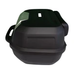 Top case moto 47L - Coffre universel amovible avec serrure et dossier