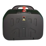 Top case moto 47L - Coffre universel amovible avec serrure et dossier