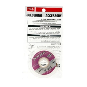 Mlink Tresse à dessouder GOOT CP-2015 - 2 mm électronique