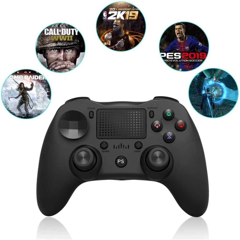 Manette PS4 sans fil noire DoubleShock 4 pour PlayStation 4