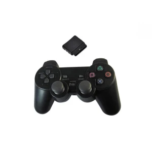 satkit Manette sans fil pour PS2 RF 2.4GHz et vibration