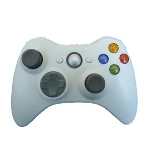 satkit Manette sans fil Xbox 360 compatible blanche sans blister - Satkit