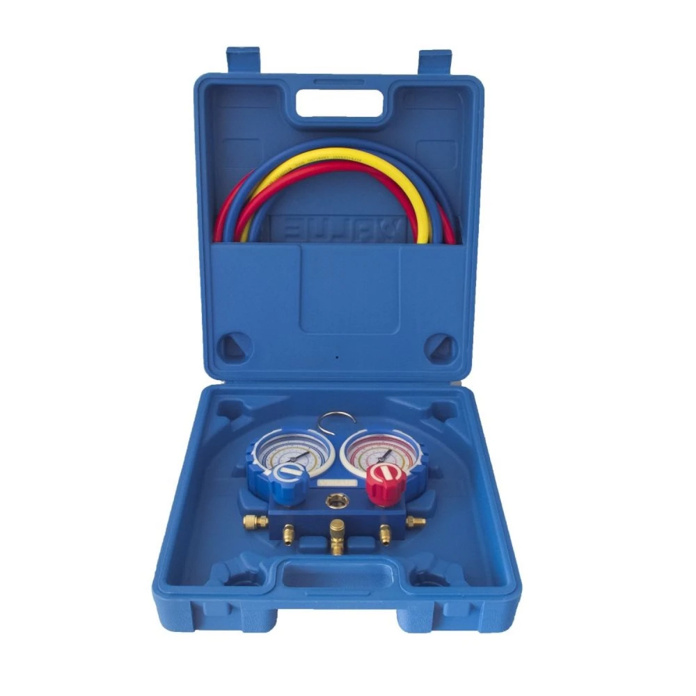 Detalle del manometro Value VMG-2-R22B para sistemas de climatización