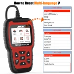 Valise diagnostic Ancel AS500 OBD2 Scanner pour véhicules