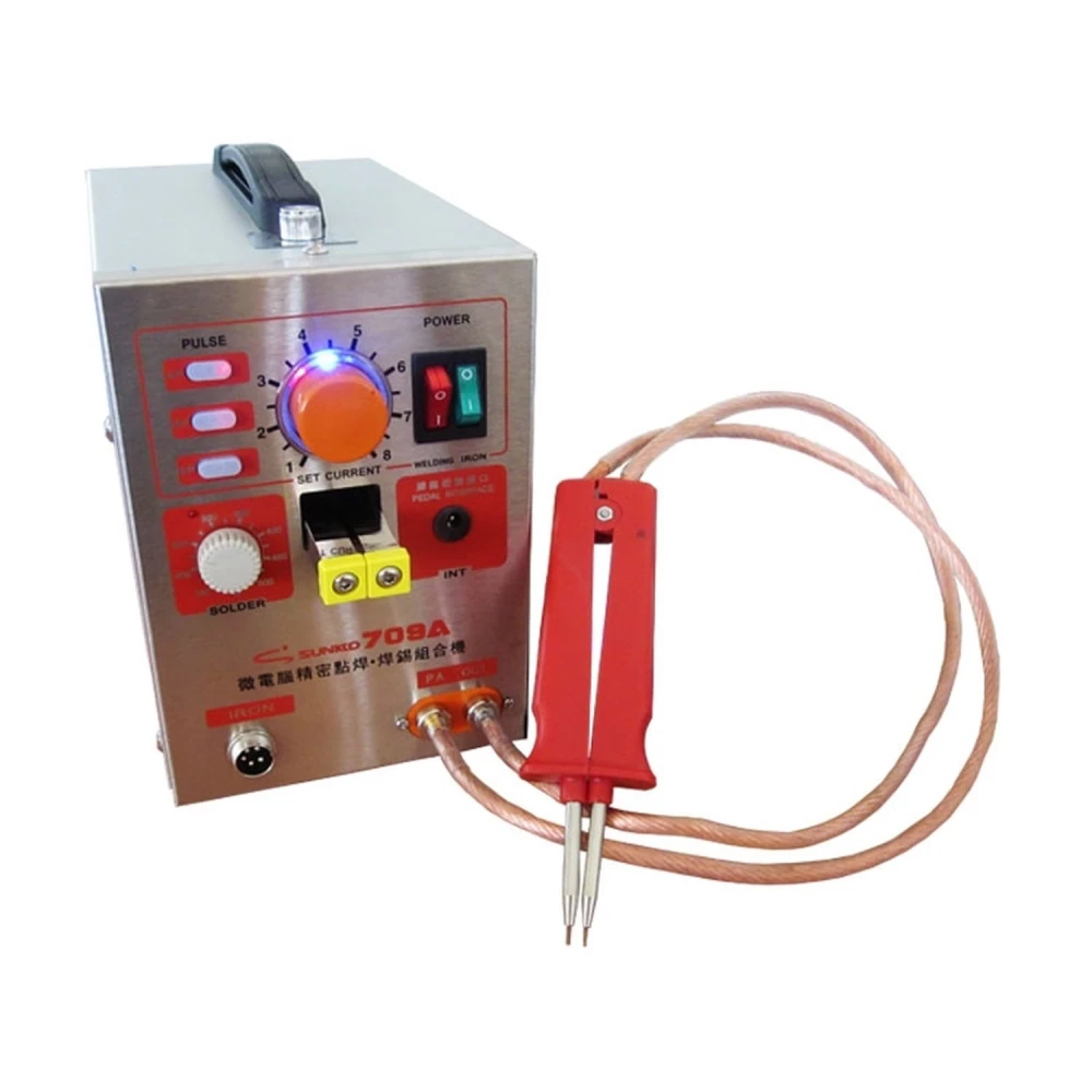 Machine de soudure par points batteries 18650 Sunkko 709A, jusqu’à 800A et 1,9kW