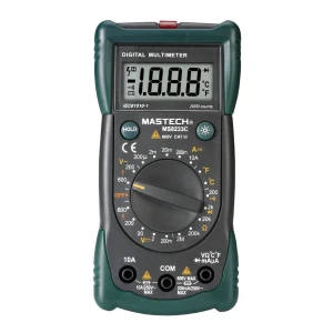 Mastech MS8233C - Multimètre numérique avec thermocouple type K et test de diodes