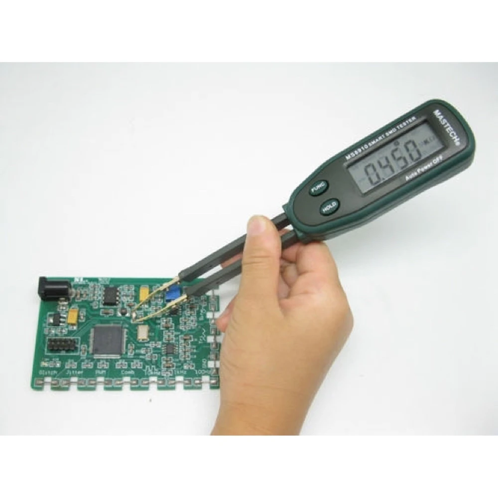 Mastech MS8910 pince multimètre pour mesure de composants SMD, résistance et capacité