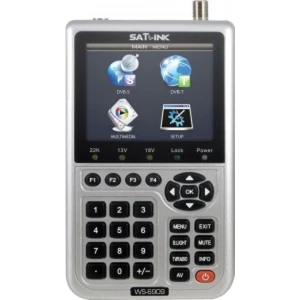 Analyseur de signal TV numérique Satlink WS-6909 DVB-T/DVB-S