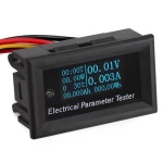 Mesureur d'énergie 7 en 1 avec écran OLED DC 33V 3A de satkit
