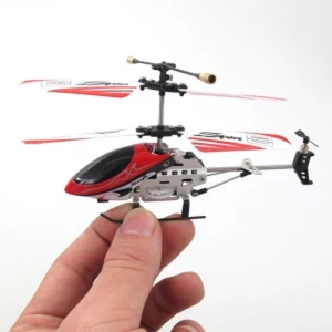 Mini hélicoptère télécommandé A68675 avec 3 canaux et gyroscope