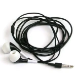 Écouteurs pour iPod noirs compatibles et confortables