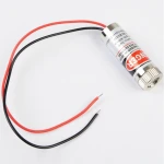 Module laser rouge 5mw 3v 5v à point focalisé pour l’électronique
