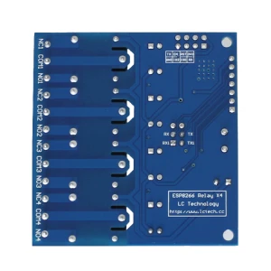 Aoyue Module relais WiFi 4 canaux ESP8266 pour contrôle à distance