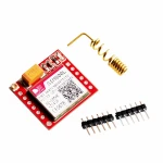 Detalle del conector uFL para antena en módulo SIM800L