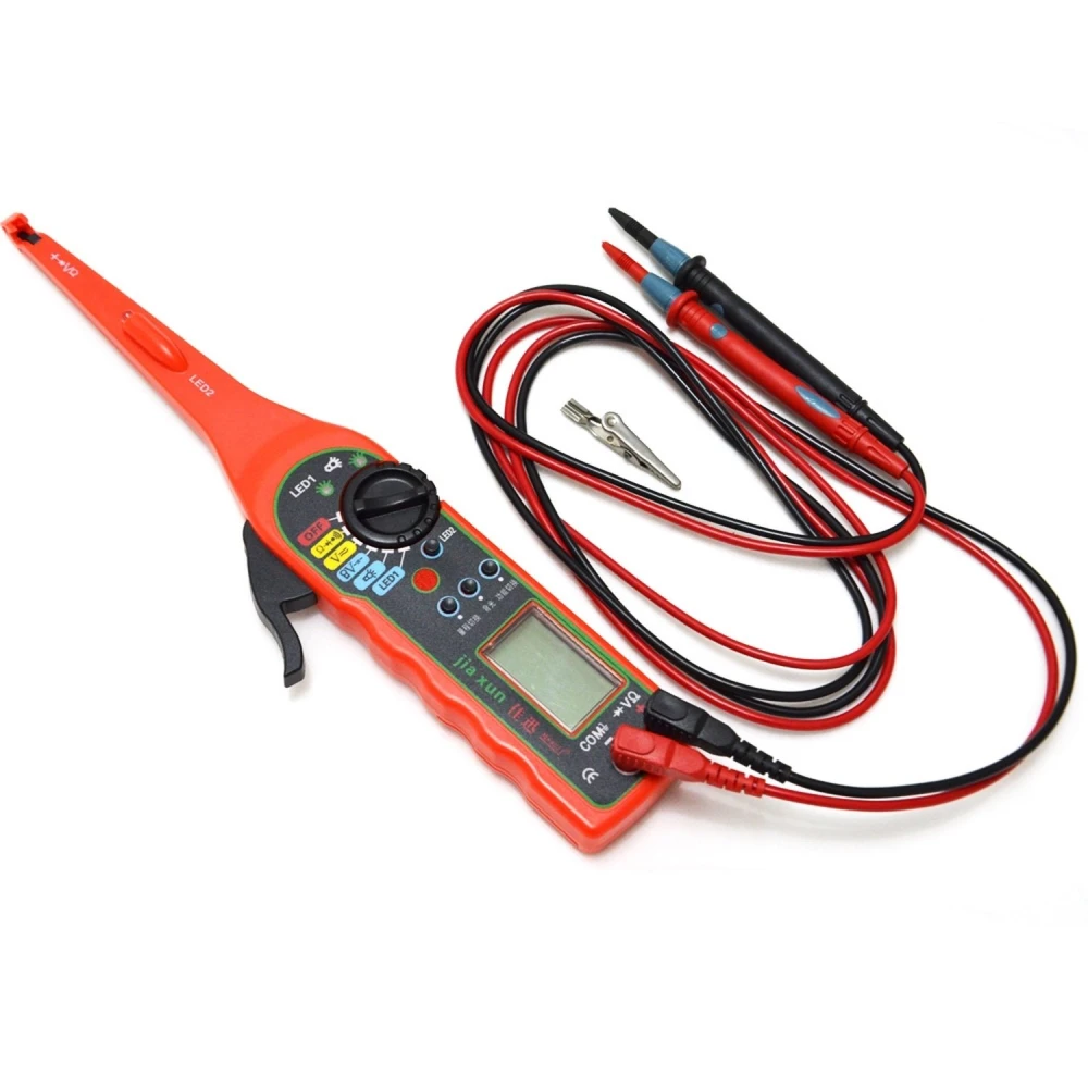 Multimètre auto MS8211 pour mesures jusqu'à 40V sur véhicules