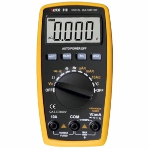 Multimètre numérique autorange Victor 81D