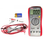 Multimètre numérique Uyigao UA890C+ avec grand écran LCD et protection complète