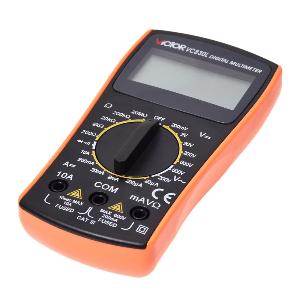Herramienta de medición electrónica multímetro digital Victor VC830L