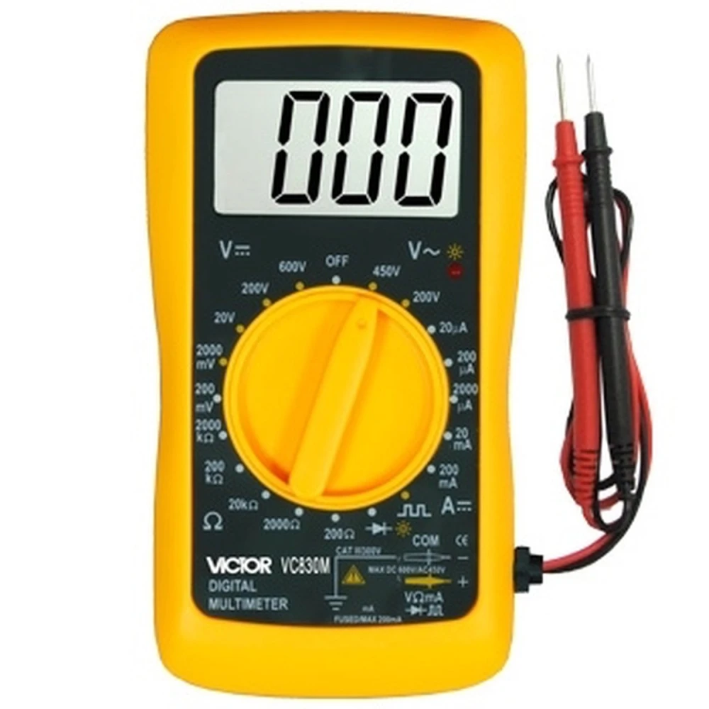 Multimètre numérique Victor VC830m : précision et fonctionnalités pour l’électronique
