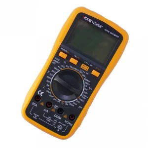 Hantek Multimètre numérique Victor VC9808+ avec fonctions avancées pour l’électronique