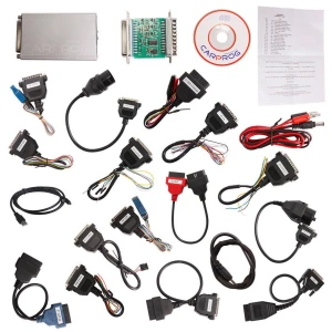 New Full Version Carprog V10.05 avec 21 adaptateurs complets pour voitures