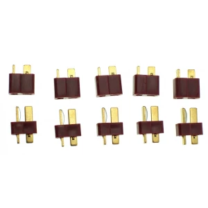 satkit Pack de 10 connecteurs T-Dean (5 mâle + 5 femelle) pour drones et RC