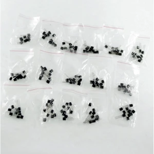 satkit Pack de 160 transistors TO92 - 16 modèles différents, 10 de chaque