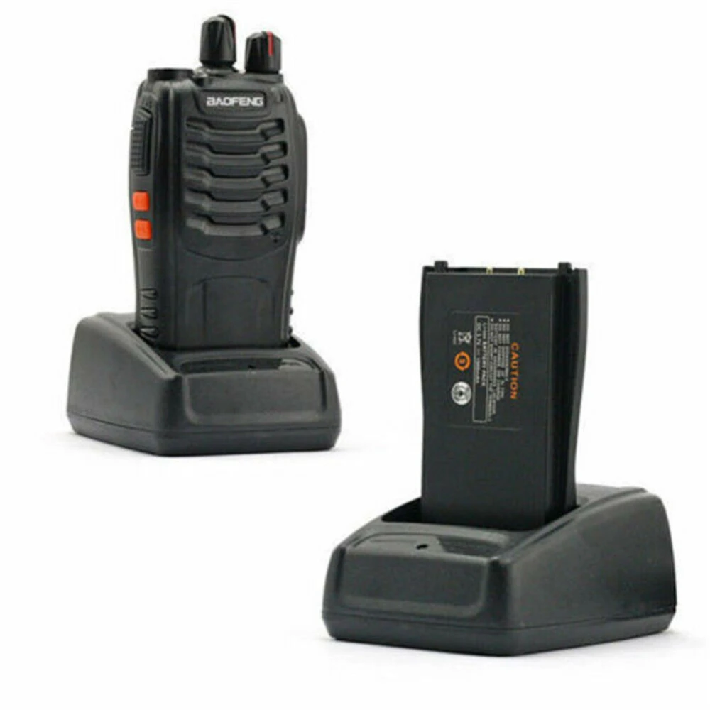 Pack de 2 talkies Baofeng BF-888S UHF 5W avec oreillette