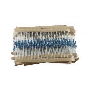 satkit Pack de résistances 1/4W 820 pièces avec 41 valeurs de 1 Ohm à 1M Ohm