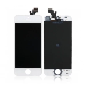 satkit Écran complet iPhone 5 blanc (tactile et LCD) avec vitre digitizer