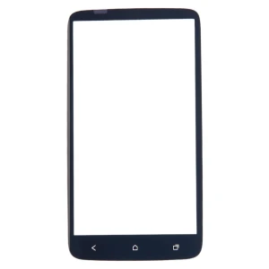 Écran en verre HTC One X noir - Pièce de haute qualité