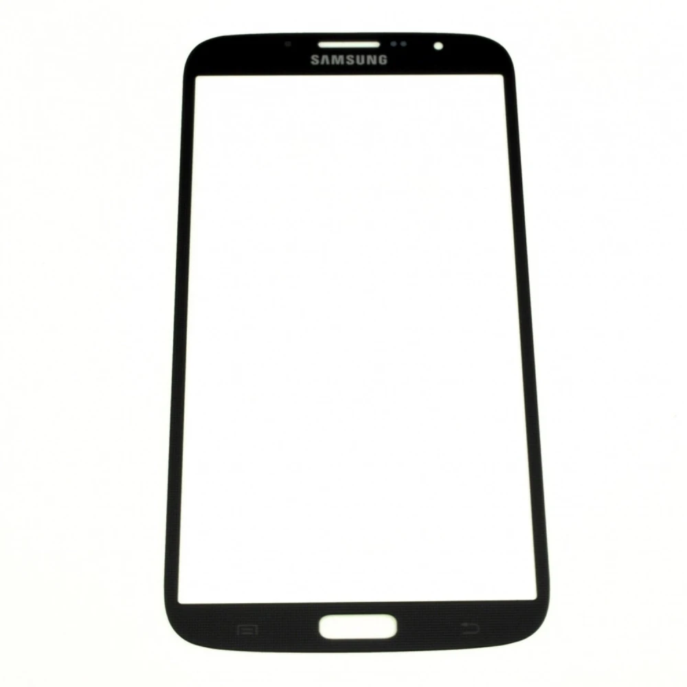 Écran en verre Samsung Galaxy Mega noir - pièce de réparation