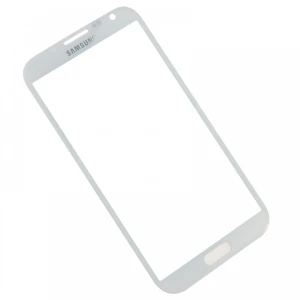 Écran en verre Samsung Galaxy Note 2 N7100 blanc - Pièce d'origine
