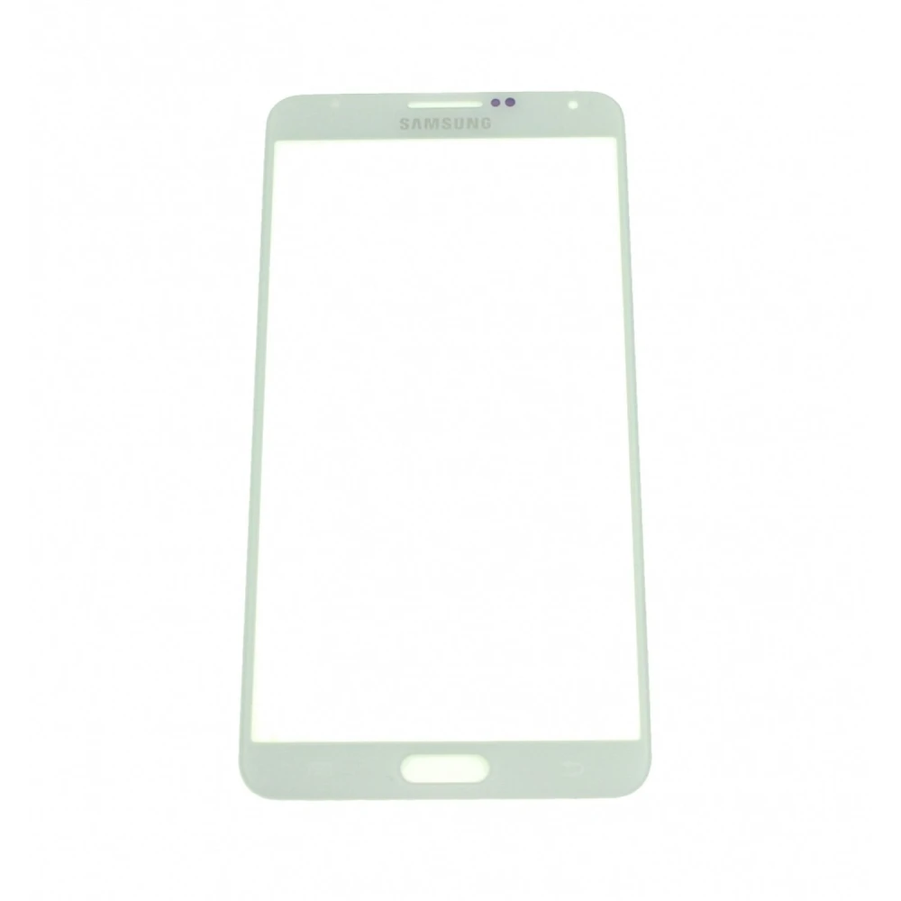 Écran en verre Samsung Galaxy Note 3 blanc - Pièce d'origine de qualité