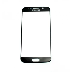 Écran en verre Samsung Galaxy S6 noir - pièce de haute qualité
