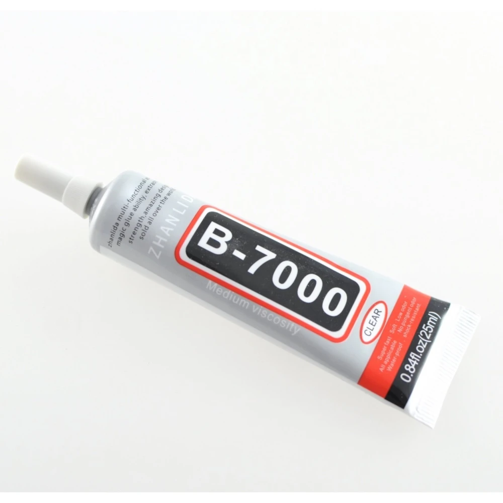Colle B7000 25ml transparente pour écrans, cadres et loisirs